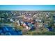 Aerial view of neighborhood showing home nestled among other houses at 12106 Cabri Ln, Fishers, IN 46037