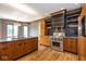 Stylish kitchen featuring modern cabinets, stainless steel appliances, and hardwood floors at 4499 W 131St St, Carmel, IN 46074
