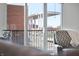 Balcony access from a living room showing an exterior view at 822 7Th St, Columbus, IN 47201