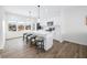 Spacious kitchen with island seating, stainless appliances, and abundant natural light at 822 7Th St, Columbus, IN 47201
