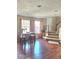 Inviting entryway with hardwood floors and a staircase leading to the upper level at 6343 Central Blvd, Whitestown, IN 46075