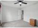 Bright bedroom with plush carpet, a closet, and a dresser at 211 Walker Dr, Whiteland, IN 46184