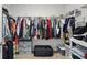Spacious walk-in closet with ample hanging space and storage solutions at 211 Walker Dr, Whiteland, IN 46184
