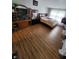 Bright bedroom featuring hardwood floors, walk-in closet, queen bed and ample natural light at 6951 Governors Point Blvd, Indianapolis, IN 46217