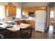 Functional kitchen features ample counter space, storage, and stainless steel appliances at 1185 N 10Th St, Noblesville, IN 46060