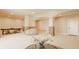 Spacious room with stone pillars, ping pong table, and beanbag seating at 11492 Hanbury Manor Blvd, Noblesville, IN 46060