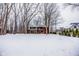 Two-story home with large backyard in snowy setting at 10555 E 400 S, Zionsville, IN 46077