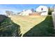 Expansive backyard, partially fenced at 12359 Deerview Dr, Noblesville, IN 46060