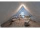 Bright attic playroom featuring a teepee and furniture at 48 N Colorado Ave, Indianapolis, IN 46201
