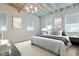 Serene bedroom with a king-sized bed, soft lighting, and a neutral color palette, promoting relaxation at 610 N Park Ave, Indianapolis, IN 46204