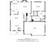 Detailed floor plan of the house showcasing the layout of rooms, dimensions, and total square footage at 11193 Harriston Dr, Fishers, IN 46037