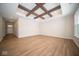 Spacious living area with hardwood floors and access to foyer at 1157 Paul Revere Dr, Mooresville, IN 46158
