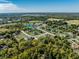 Expansive aerial shot showcasing a residential community with tree-lined streets and well-maintained properties at 340 Beechwood Farm Ln, Indianapolis, IN 46260