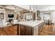 Expansive open-concept kitchen and living space perfect for entertaining and Gathering gatherings at 340 Beechwood Farm Ln, Indianapolis, IN 46260