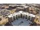 Modern apartment building with private parking has balconies and rooftop HVAC units at 1155 S Rangeline Rd # 501, Carmel, IN 46032