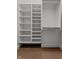 Walk-in closet with custom shelving and ample storage space at 1155 S Rangeline Rd # 501, Carmel, IN 46032