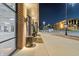 Modern building exterior featuring large windows and sidewalk planters at 1155 S Rangeline Rd # 501, Carmel, IN 46032