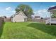 Private backyard and detached garage, perfect for outdoor activities and storage at 2434 N Pennsylvania St, Indianapolis, IN 46205