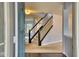 Open entryway with staircase and carpeted floors at 2225 Shadowbrook Dr, Plainfield, IN 46168