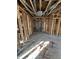 Hallway featuring exposed framing and ductwork, ready for renovation and customization at 4026 W 141St St, Carmel, IN 46074