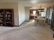 Dining area with hardwood floors and kitchen access at 1144 Woodridge, Brownsburg, IN 46112