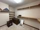 Large walk-in closet with ample shelving and storage at 1144 Woodridge, Brownsburg, IN 46112