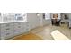 Open floor plan featuring a dining space with access to the kitchen and a full view of the house at 2936 N New Jersey St, Indianapolis, IN 46205