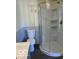 Modern bathroom with a large walk-in shower at 902 W Main St, Greenfield, IN 46140