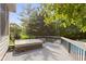 Spacious deck area with a hot tub and an outdoor shower at 11633 Trail Ridge Pl, Zionsville, IN 46077