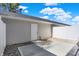 Private backyard with patio and storage building at 3885 Wren Dr, Brownsburg, IN 46112