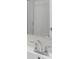 Bathroom boasts a vanity with chrome fixtures and a large mirror at 3885 Wren Dr, Brownsburg, IN 46112