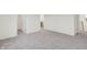 Spacious bedroom with carpet, neutral walls and access to bathroom at 3885 Wren Dr, Brownsburg, IN 46112