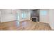 Bright dining room with hardwood floors and access to the patio at 9870 Bucklebury Ln, Carmel, IN 46280