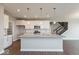 Modern kitchen featuring white cabinets, stainless steel appliances, and granite countertops at 1099 Gatewick Ct, Greenwood, IN 46143