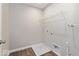 Laundry room with new flooring and a shelf at 1099 Gatewick Ct, Greenwood, IN 46143