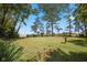 Expansive grassy backyard with mature trees providing ample shade at 236 Bixler Rd, Indianapolis, IN 46227