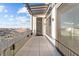Open balcony with seating and cityscape views at 1155 S Rangeline Rd # 502, Carmel, IN 46032