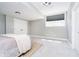 Bright bedroom with neutral walls, carpet, and a large window with blinds at 13668 Cheswick Blvd, Carmel, IN 46032