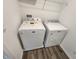 Efficient laundry area with a modern washer and dryer set, providing convenience and functionality at 3202 W Longbranch Dr, Monrovia, IN 46157