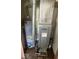 Interior view of a furnace and water heater at 712 Lonsvale Dr, Anderson, IN 46013