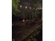 Cozy patio featuring string lights, outdoor seating, and a fire pit at 14626 Warner Trl, Westfield, IN 46074