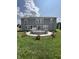 Backyard view with fire pit, perfect for outdoor entertaining at 5656 Buck Dr, Noblesville, IN 46062