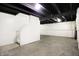 Unfinished basement with high ceilings and plenty of storage space at 11419 Romeo Pl, Fishers, IN 46040