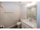 Clean bathroom, featuring a vanity with a quartz countertop at 18862 Shefler Blvd, Noblesville, IN 46062