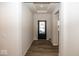 Bright entryway with dark hardwood floors and neutral walls at 18862 Shefler Blvd, Noblesville, IN 46062