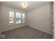 Spacious office with neutral wall tones and carpet flooring at 18862 Shefler Blvd, Noblesville, IN 46062