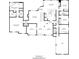 Floor plan showcasing the layout of this home, including bedroom, bath, living and dining room at 9943 Irishman'S Run Ln, Zionsville, IN 46077
