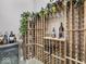 Custom wine cellar with wood shelving, providing ample space for storing your favorite bottles at 9943 Irishman'S Run Ln, Zionsville, IN 46077