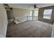 Upstairs loft featuring neutral carpet, natural light, and views to the main floor at 1946 Central Park W Blvd, Greenwood, IN 46143