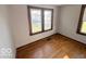 Bright bedroom with wood floors, natural light and craftsman trim at 234 Ringwood Way, Anderson, IN 46013